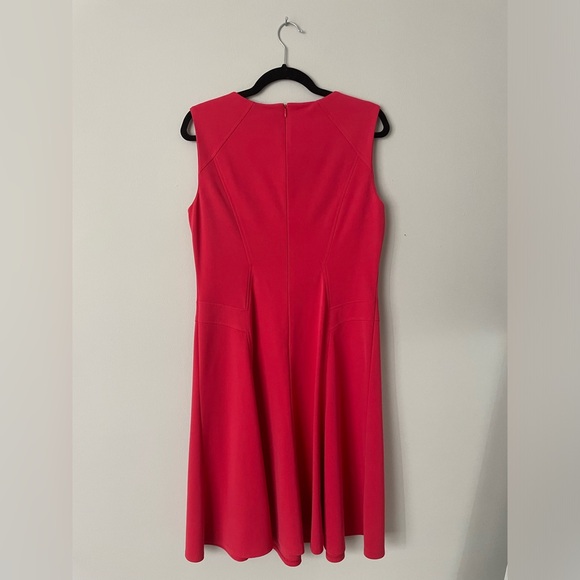 Anne Klein Business Formal Red Dress Size 12 - Picture 3 of 3